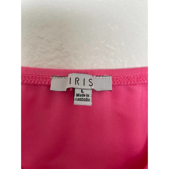 Iris Pink Slip Dress size L / Large - Picture 4 of 9